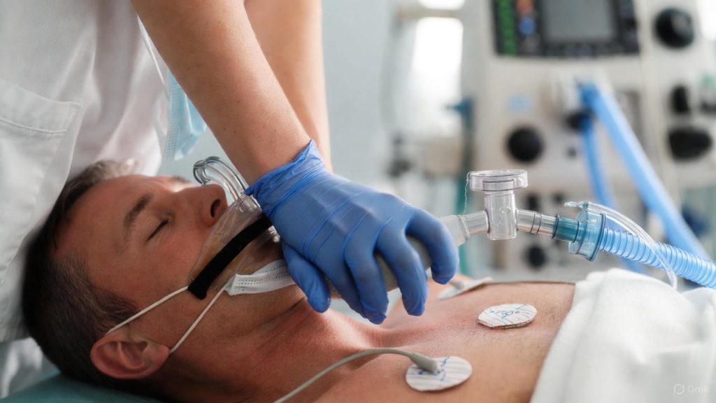CPR with advanced airway management