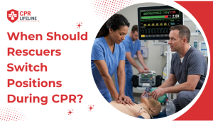 When Should Rescuers Switch Positions During CPR