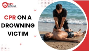 cpr on a drowning victim